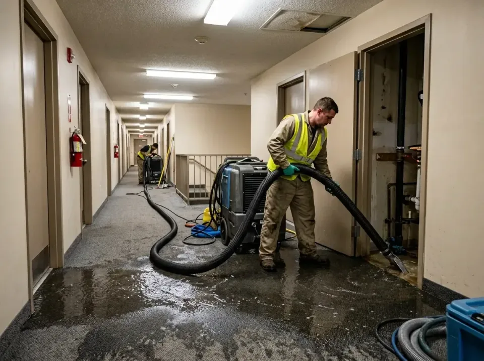 multi-unit-apartment-hallway-f-005 — frequently asked questions, Emergency Burst Pipe Water Extraction & Removal in Springfi…